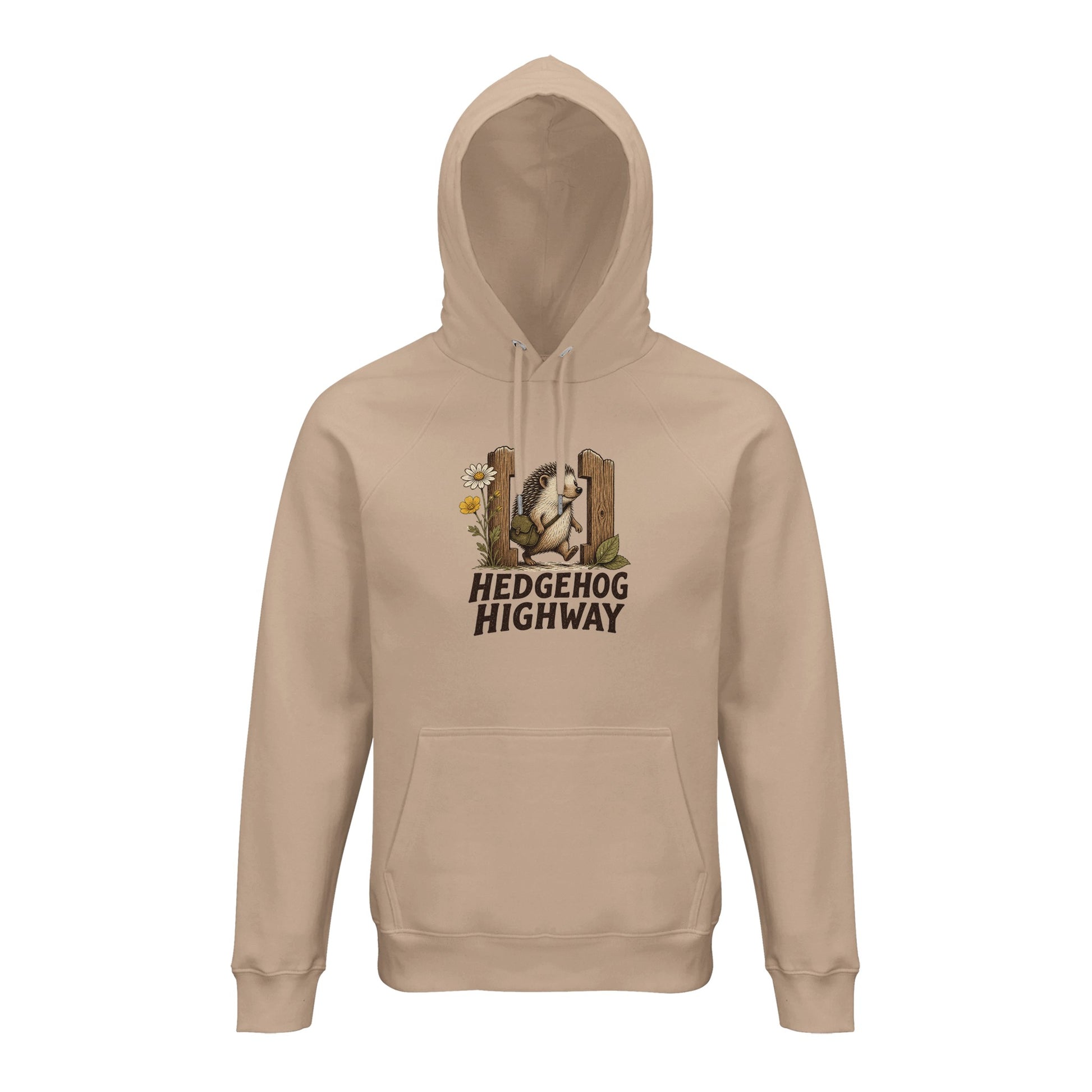 Hedgehog Highway Garden Graphic Hoodie — product view 5