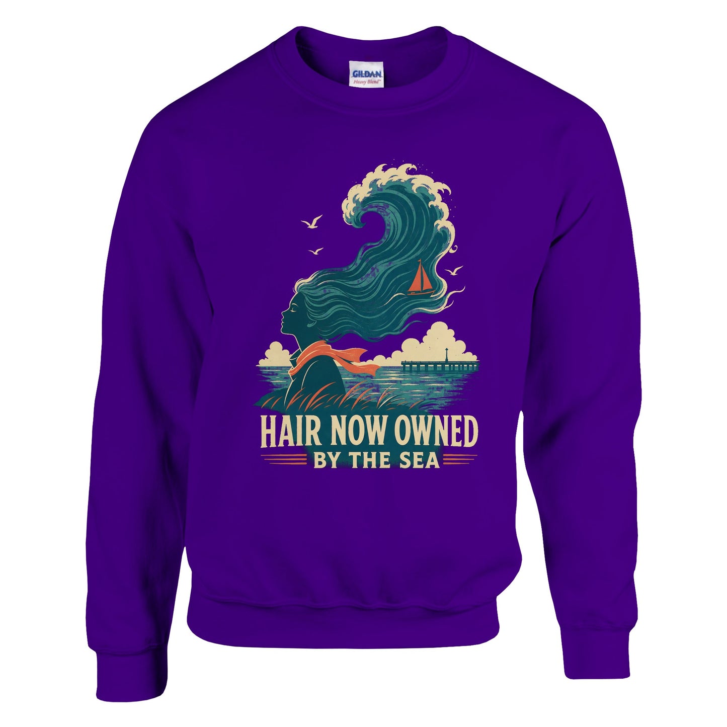 Hair Now Owned by the Sea Sweatshirt — product view 6