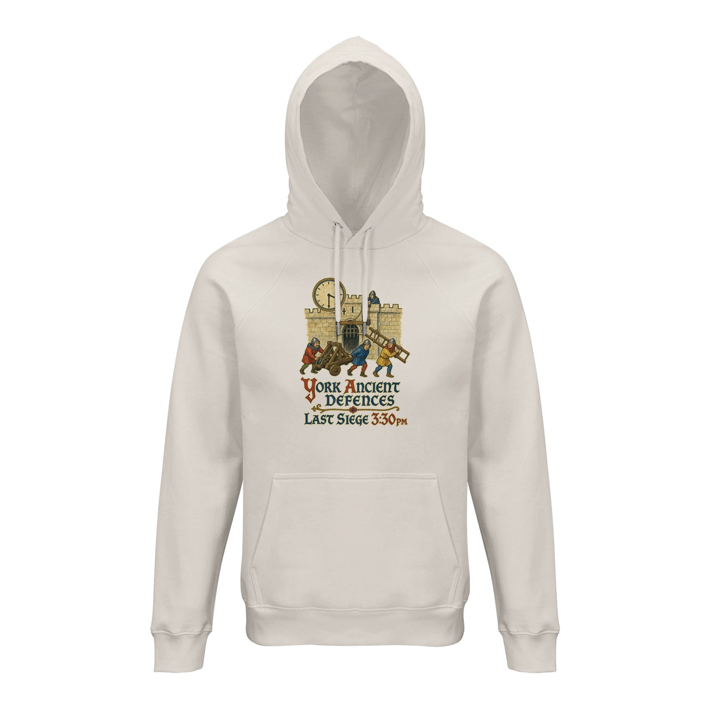 York Ancient Defences – Last Siege 3:30pm Hoodie — product view 1