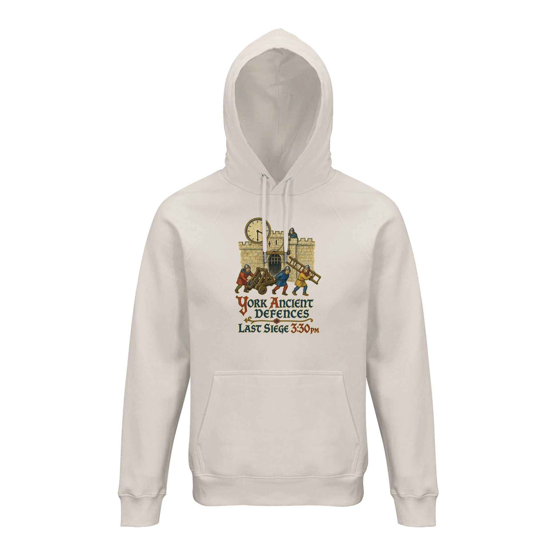 York Ancient Defences – Last Siege 3:30pm Hoodie — product view 1