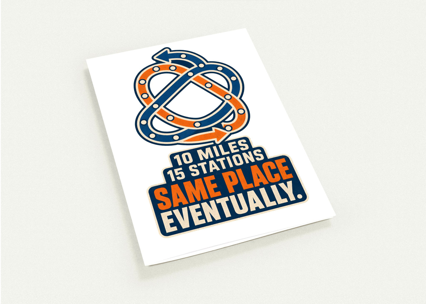 Glasgow Same Place Eventually Greeting Card Pack — product view 4