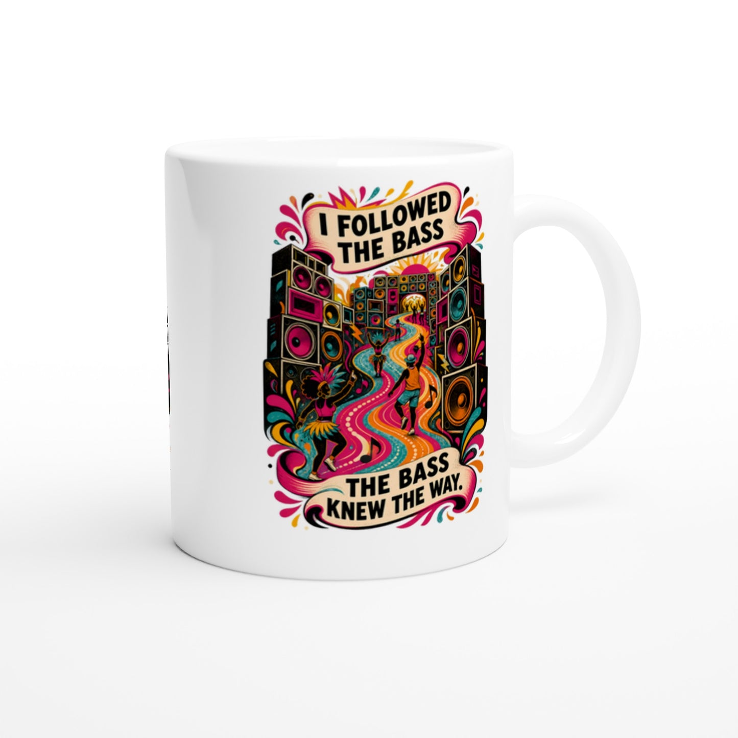 I Followed the Bass Mug — product view 3