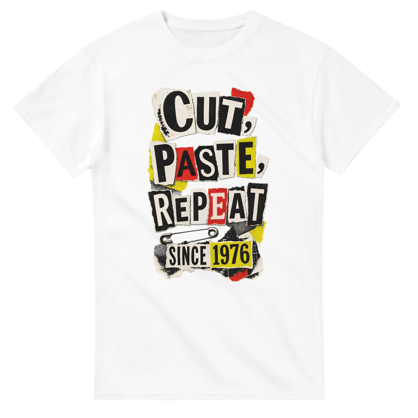 Cut, Paste, Repeat Since 1976 T-shirt