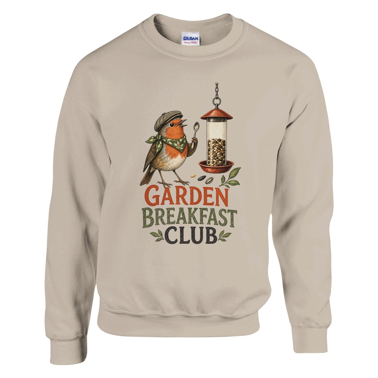 Garden Breakfast Club Robin Graphic Sweatshirt — product view 2