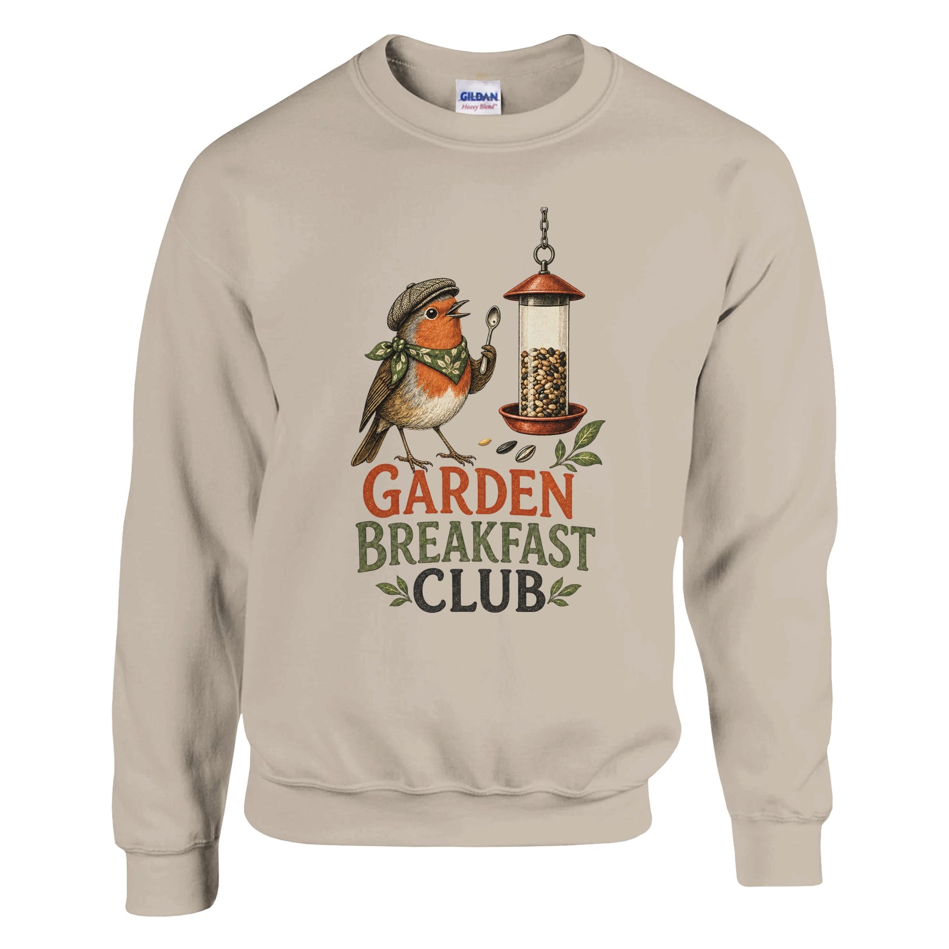 Garden Breakfast Club Robin Graphic Sweatshirt — product view 2