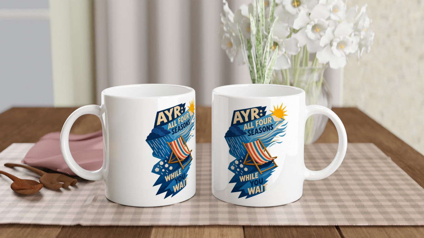 Ayr: All Four Seasons While You Wait Mug — product view 4
