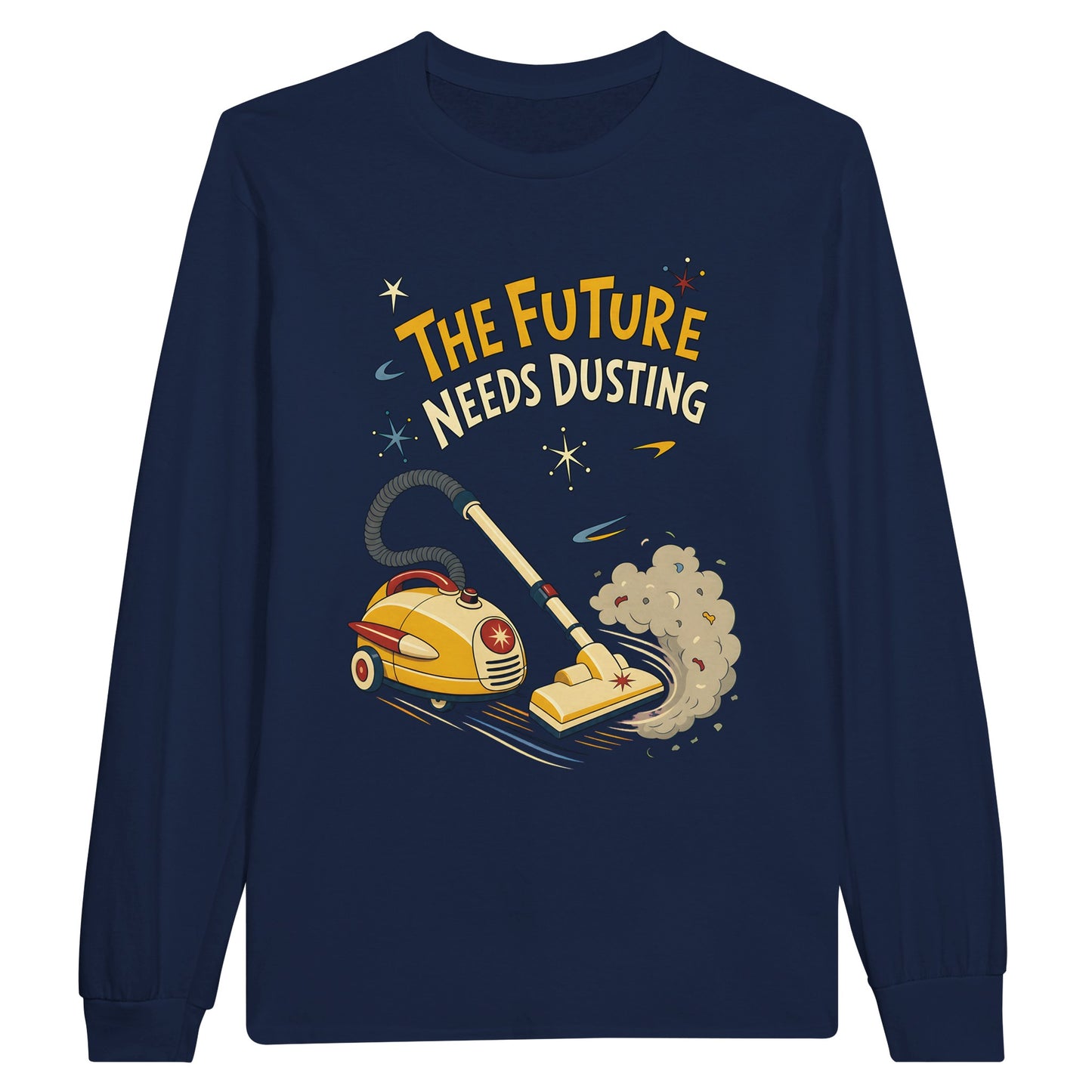 The Future Needs Dusting Long-Sleeve T-shirt — product view 11