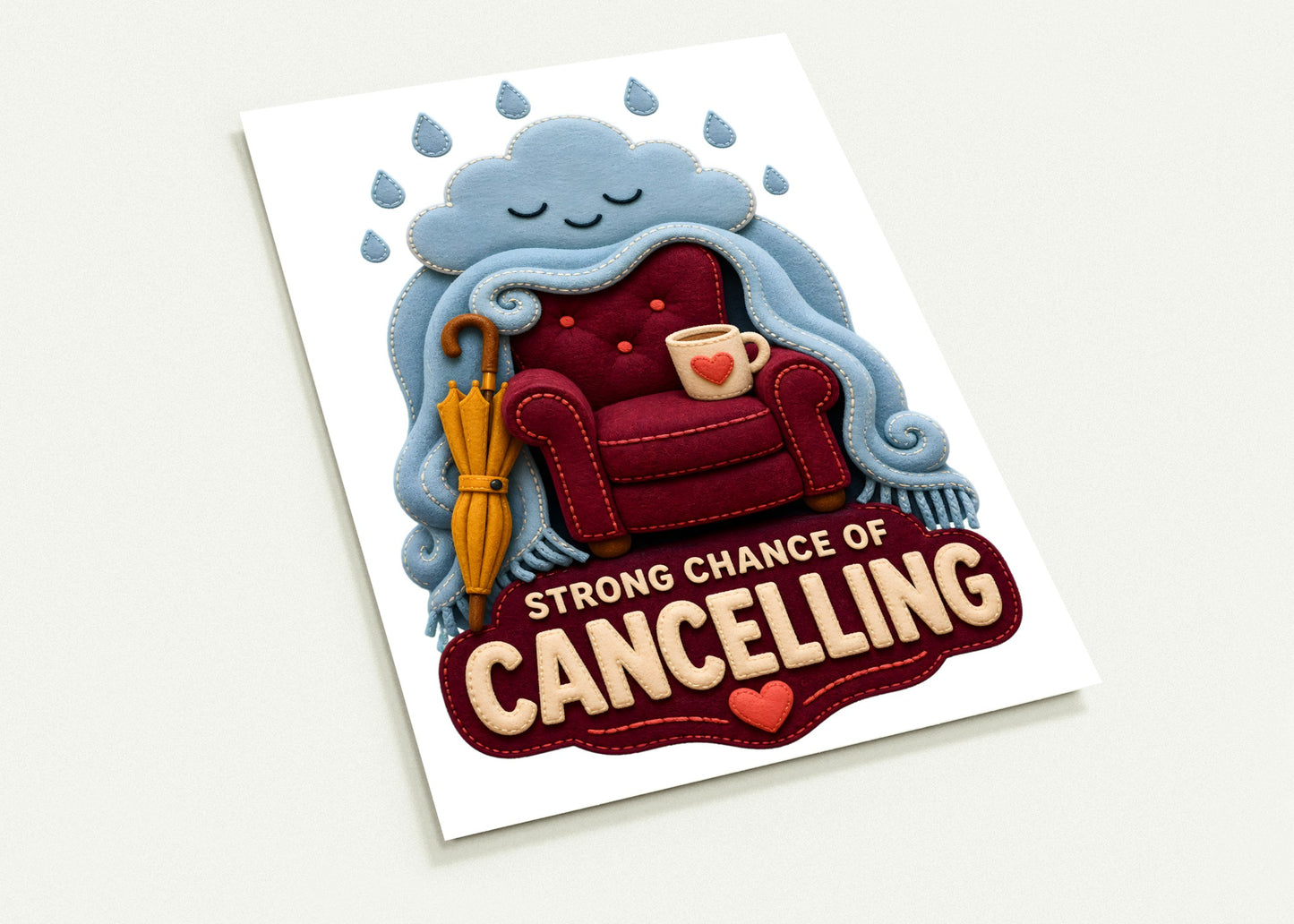 Strong Chance of Cancelling Postcard Pack — product view 2