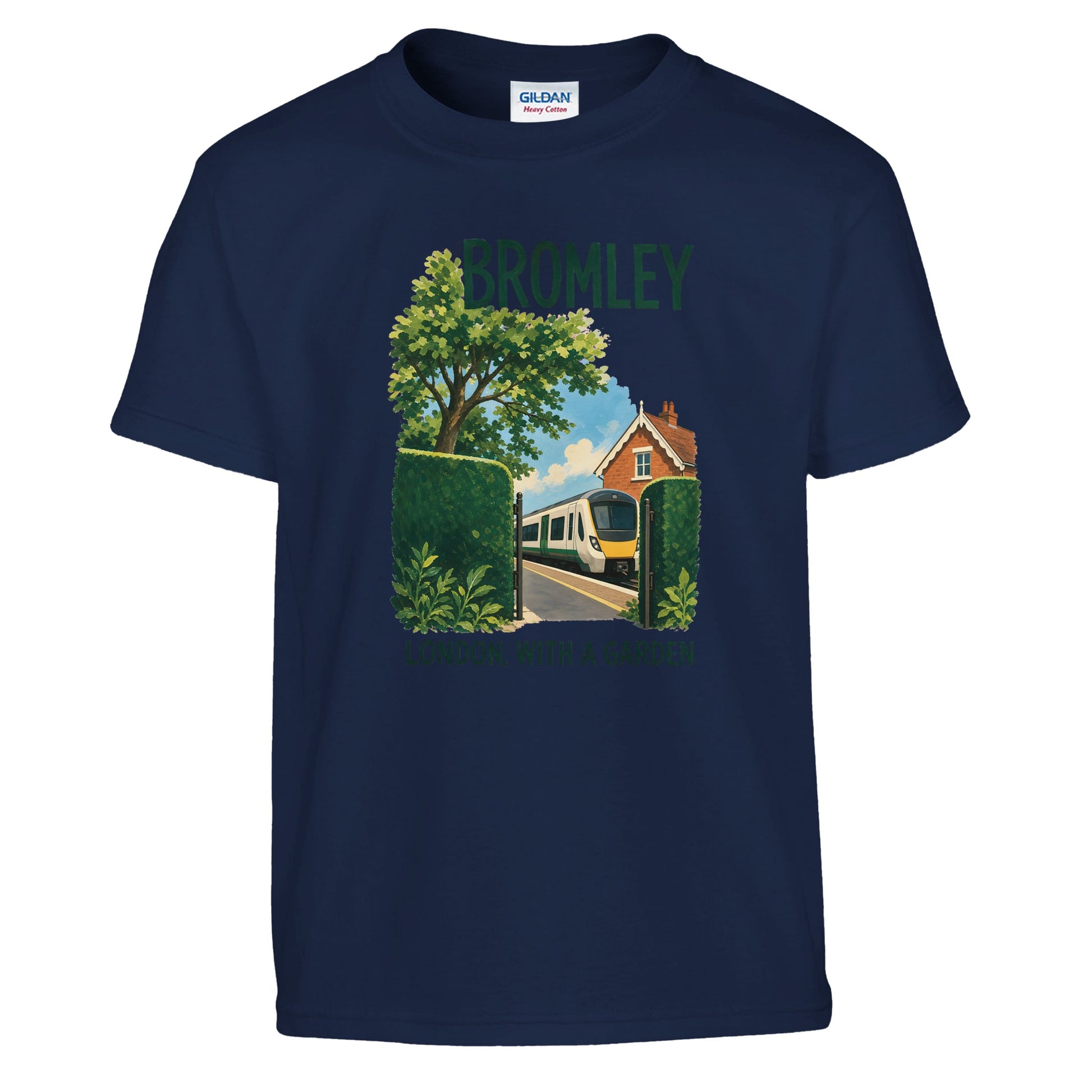 Bromley: London with a Garden Kids' T-shirt — product view 7