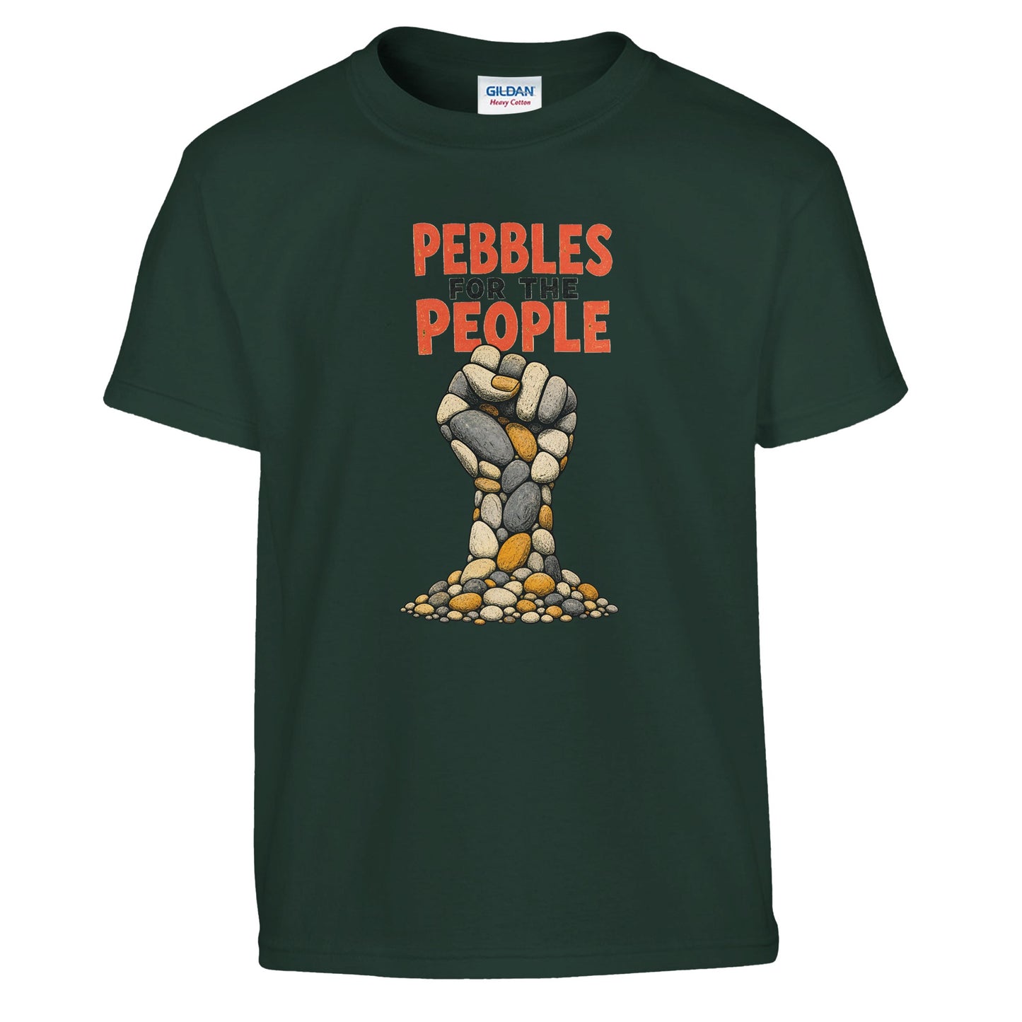 Pebbles for the People Graphic Kids' T-shirt — product view 13