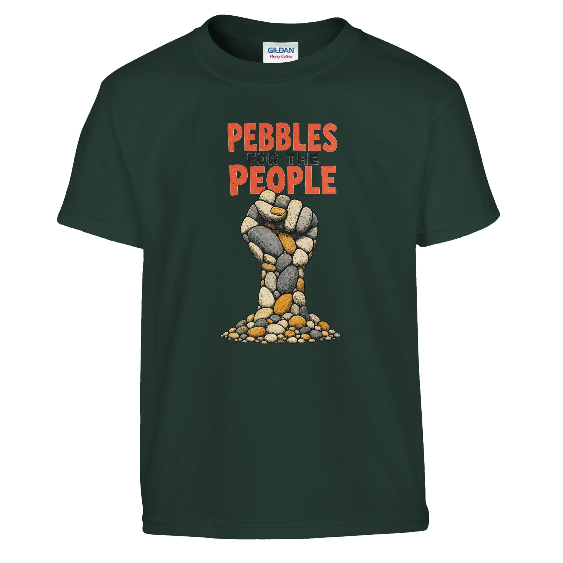 Pebbles for the People Graphic Kids' T-shirt — product view 13