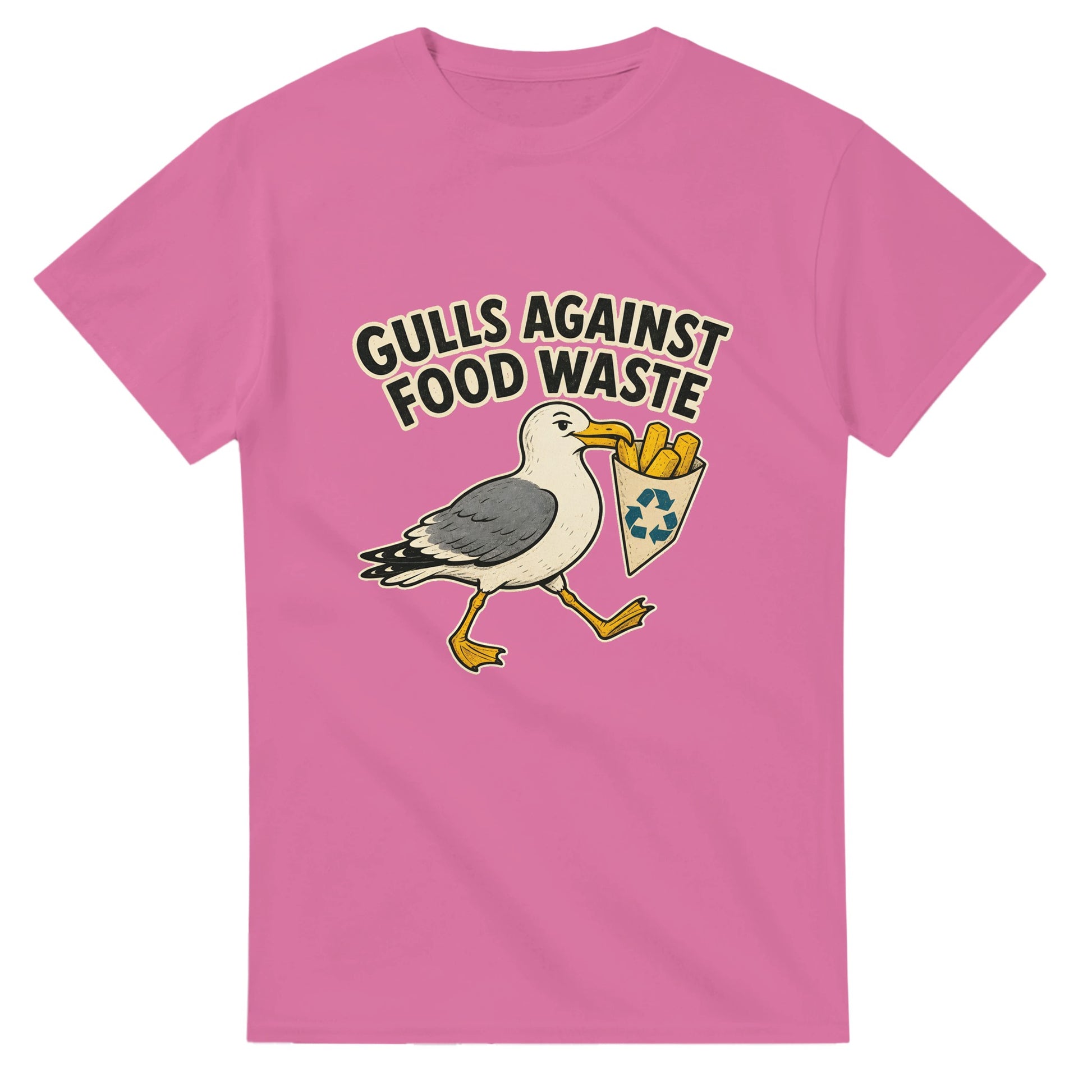 Gulls Against Food Waste Graphic T-shirt — product view 4