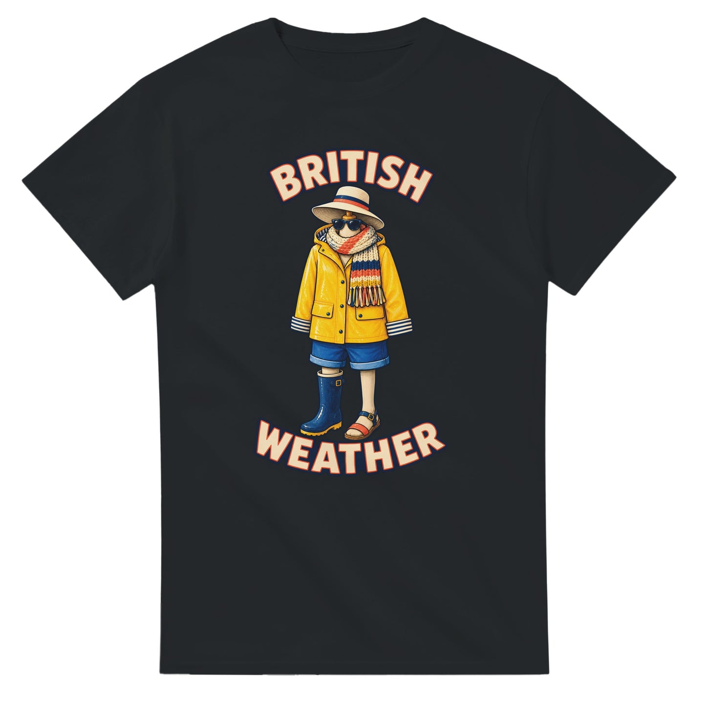 British Weather All-Weather Outfit T-shirt — product view 10