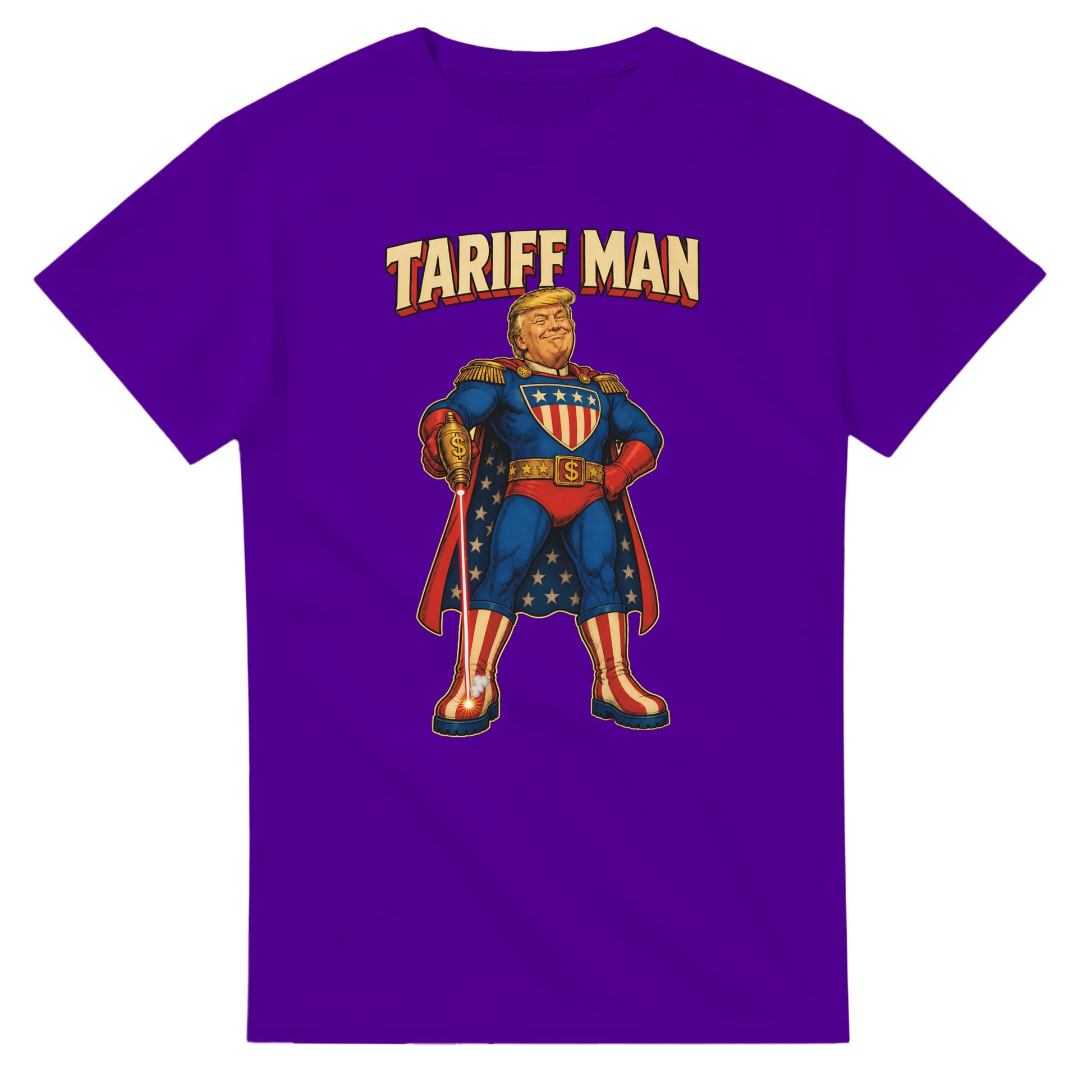 Tariff Man – Self-Shot Satire T-shirt — product view 16