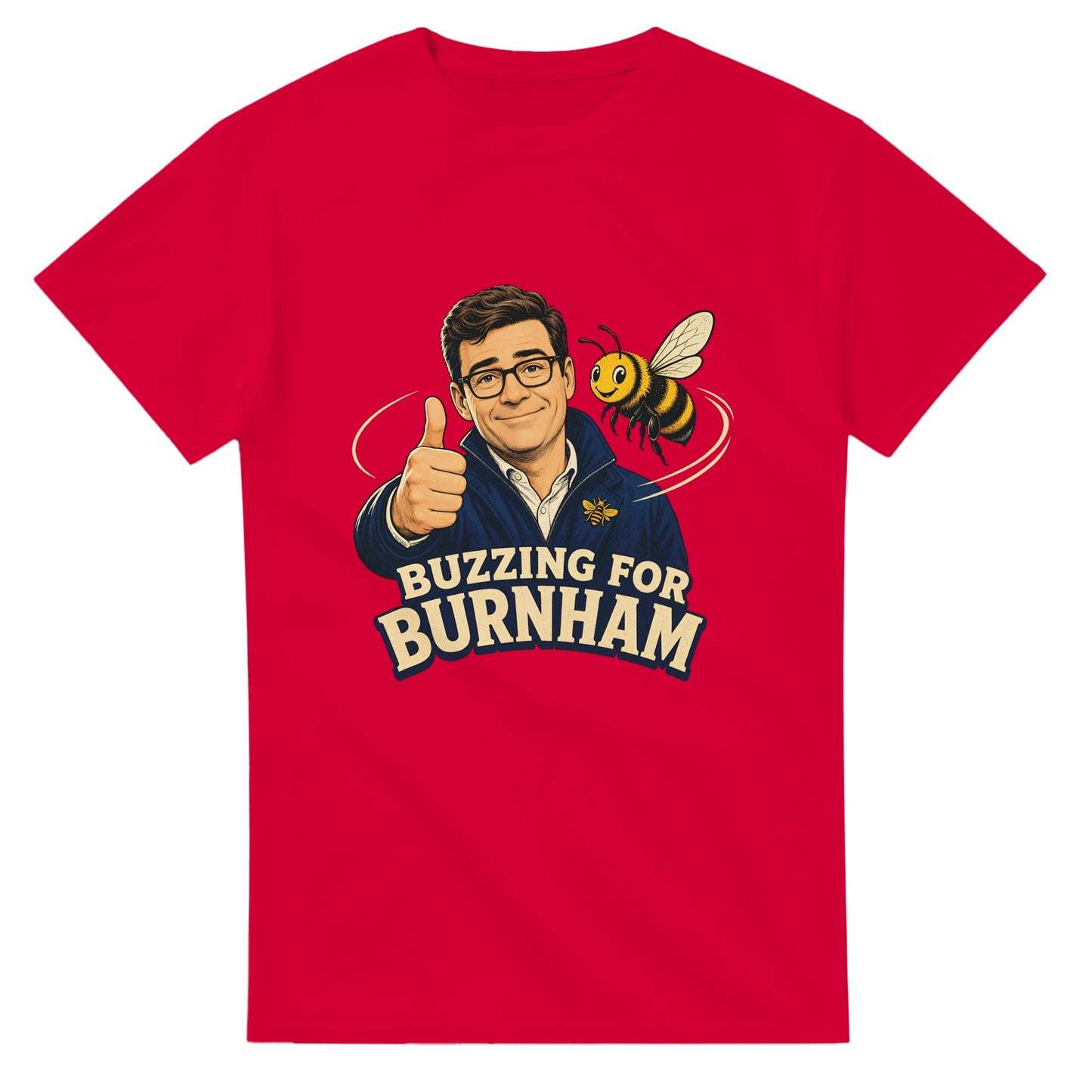 Buzzing for Burnham T-shirt — product view 9