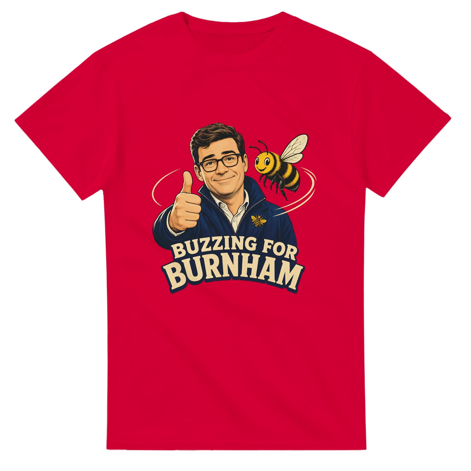 Buzzing for Burnham T-shirt — product view 9