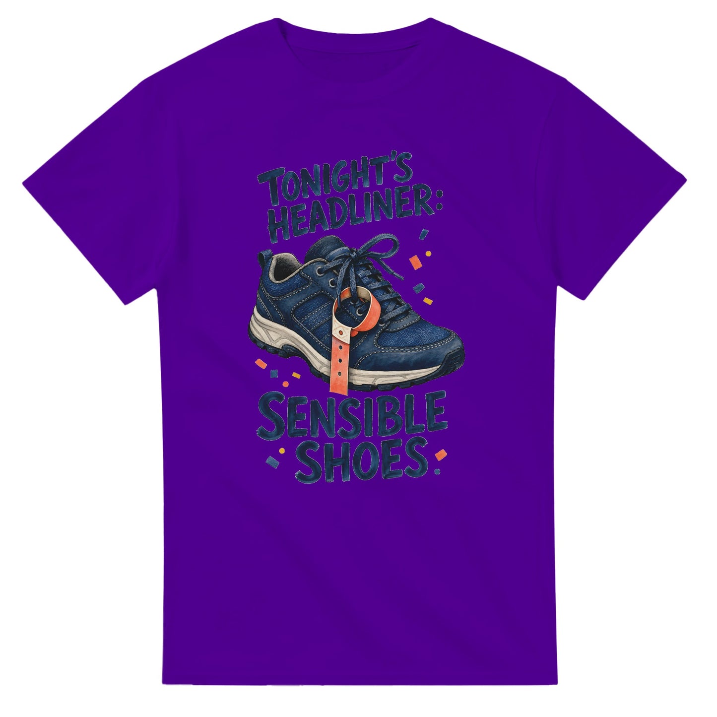 Tonight's Headliner: Sensible Shoes Concert T-shirt — product view 16