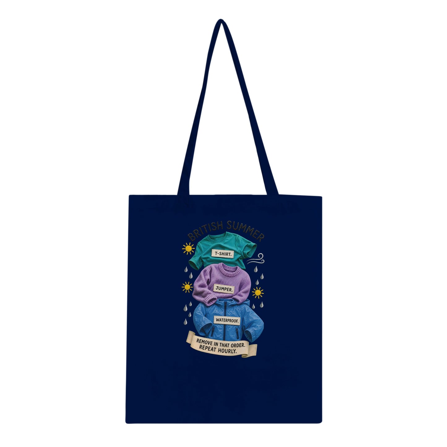 British Summer: Repeat Layers Hourly Tote Bag — product view 2