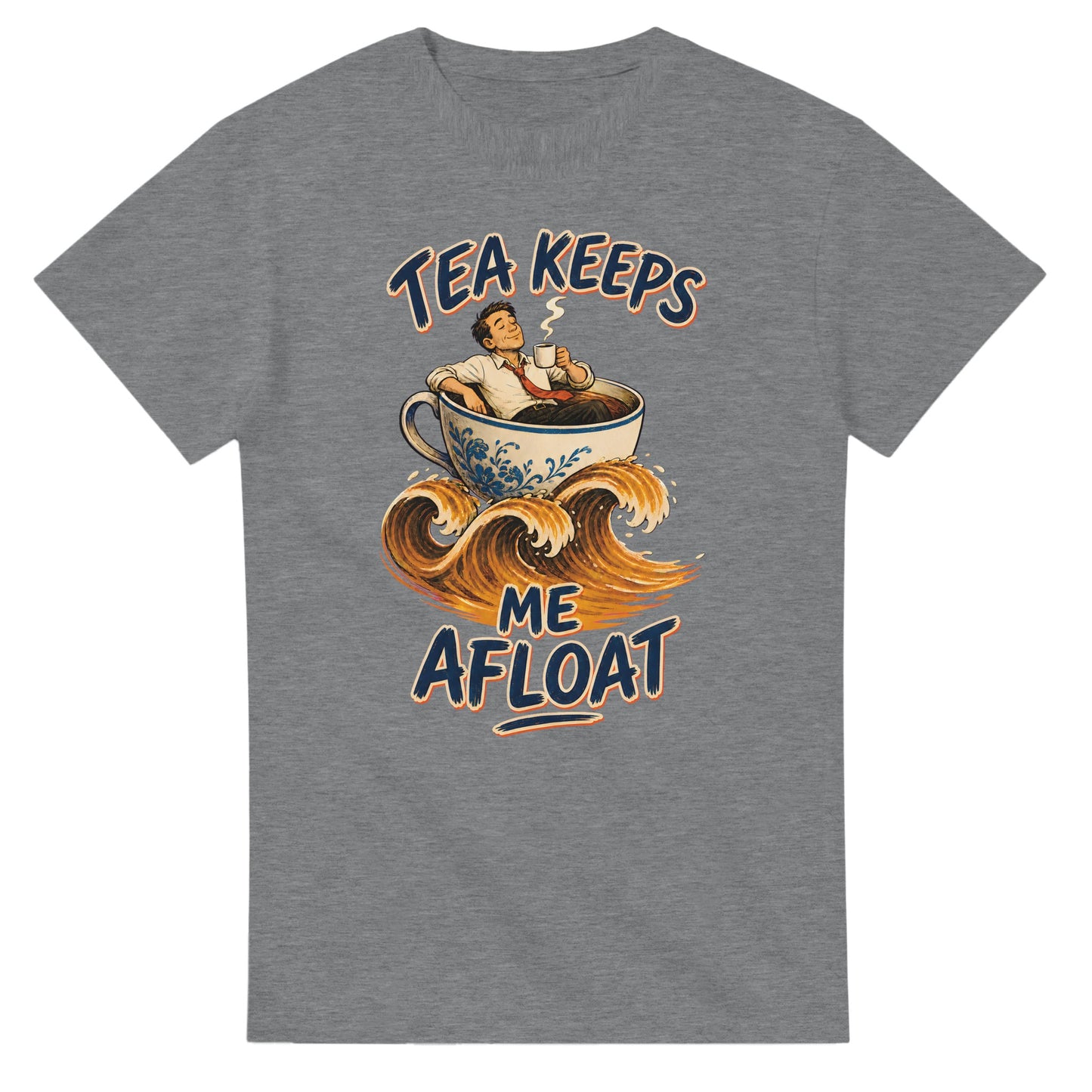 Tea Keeps Me Afloat T-shirt — product view 12