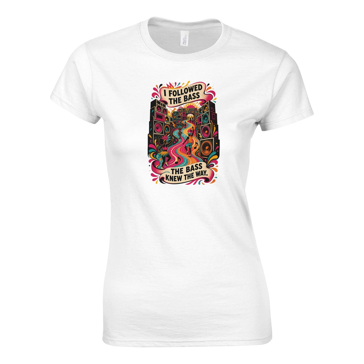 I Followed the Bass Women's T-shirt — product view 1