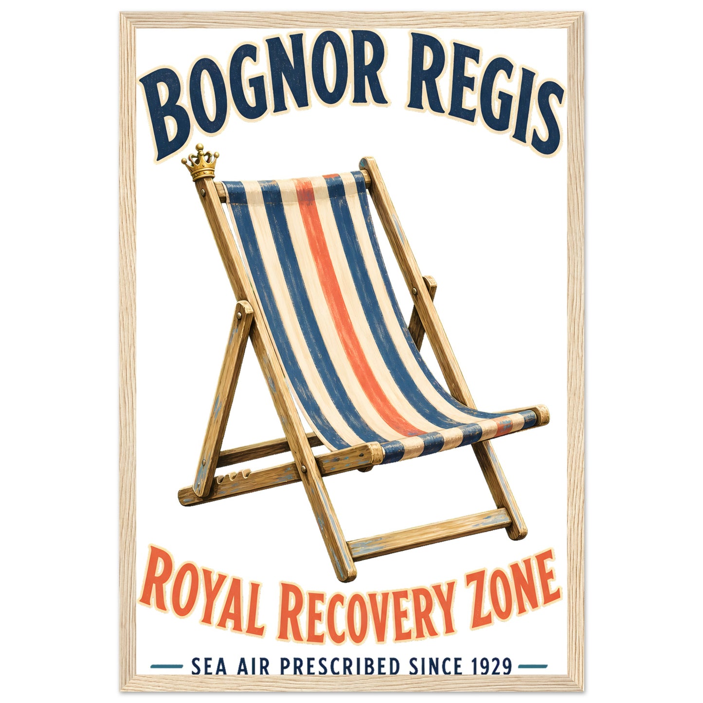 Bognor Regis Royal Recovery Zone Framed Wall Art — product view 3