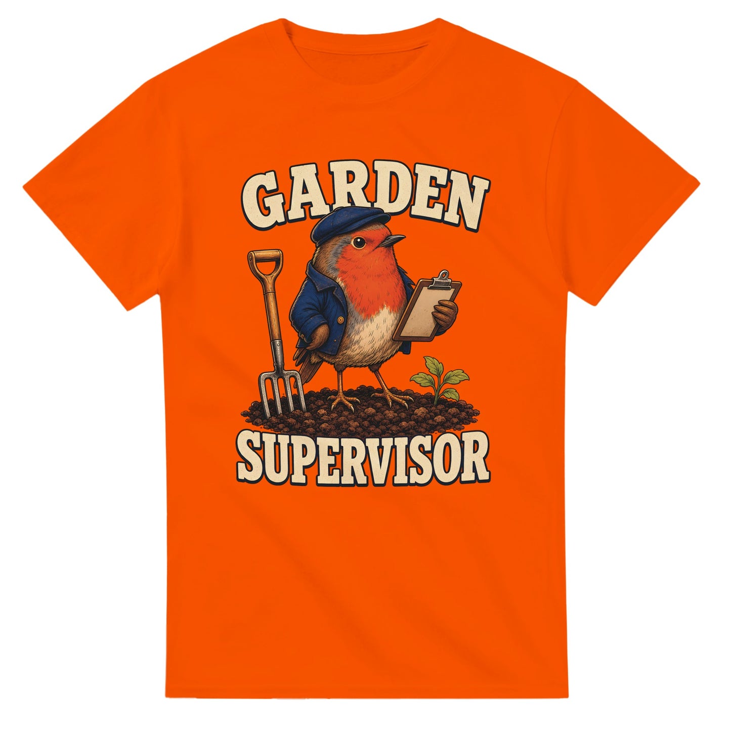 Garden Supervisor Robin T-shirt — product view 7