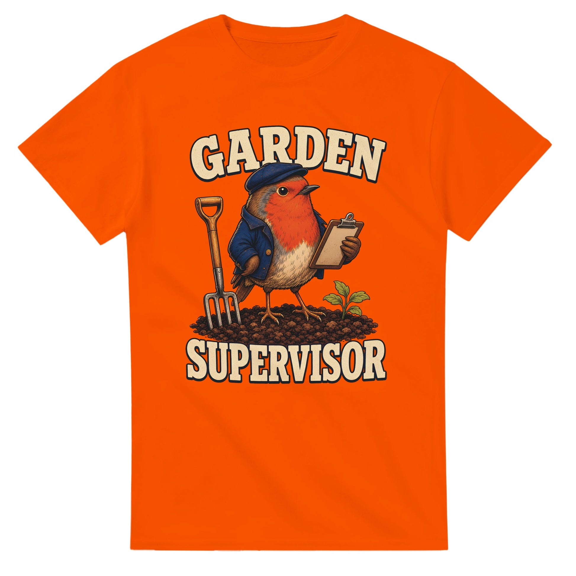 Garden Supervisor Robin T-shirt — product view 7
