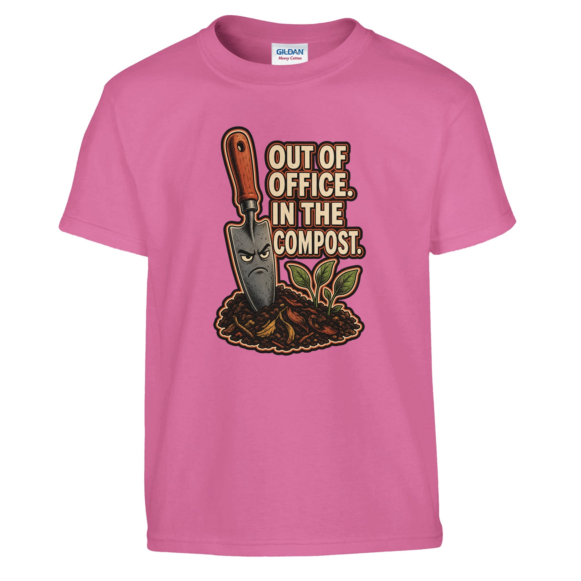 Out of Office, In the Compost Kids' T-shirt — product view 10