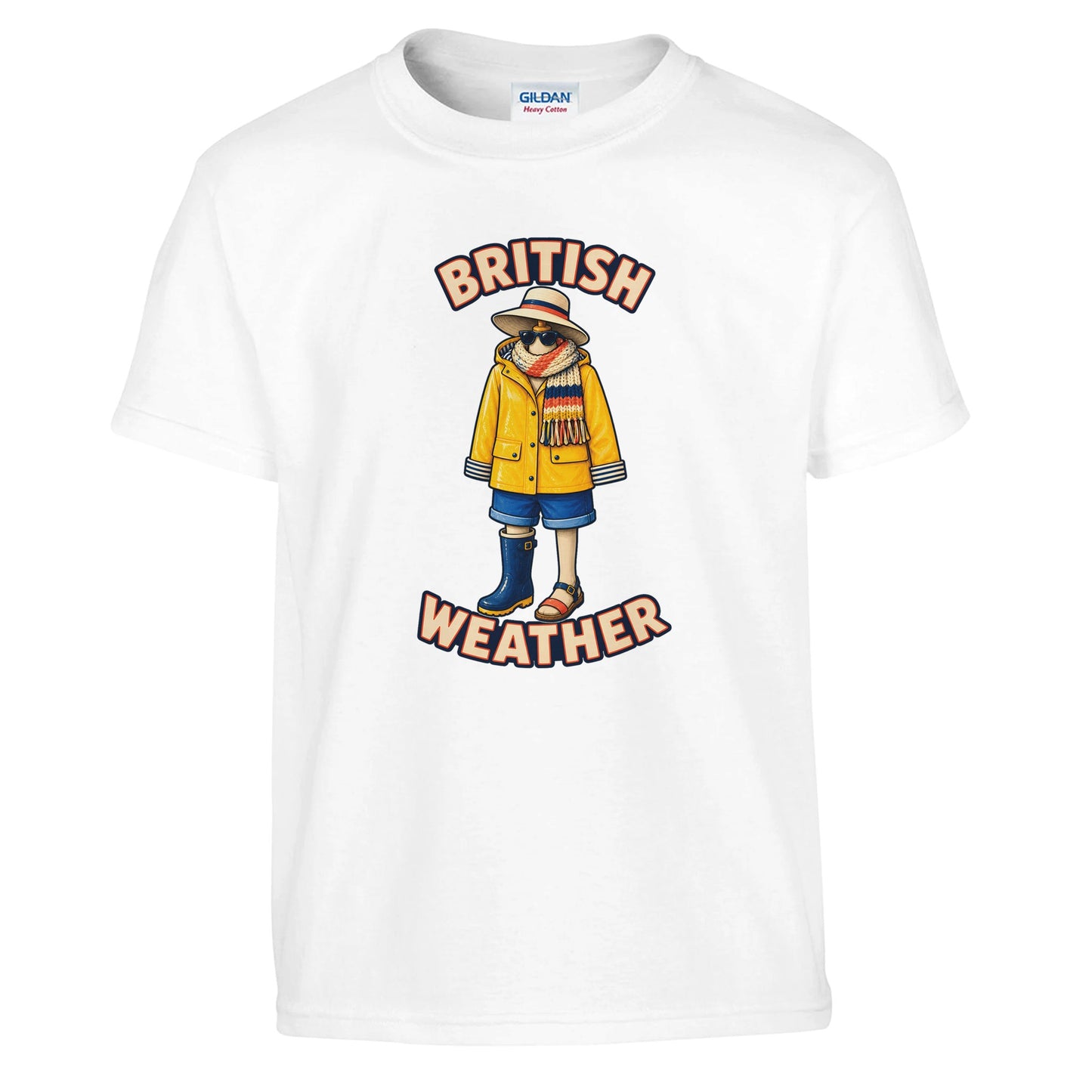 British Weather All-Weather Outfit Kids' T-shirt — product view 1