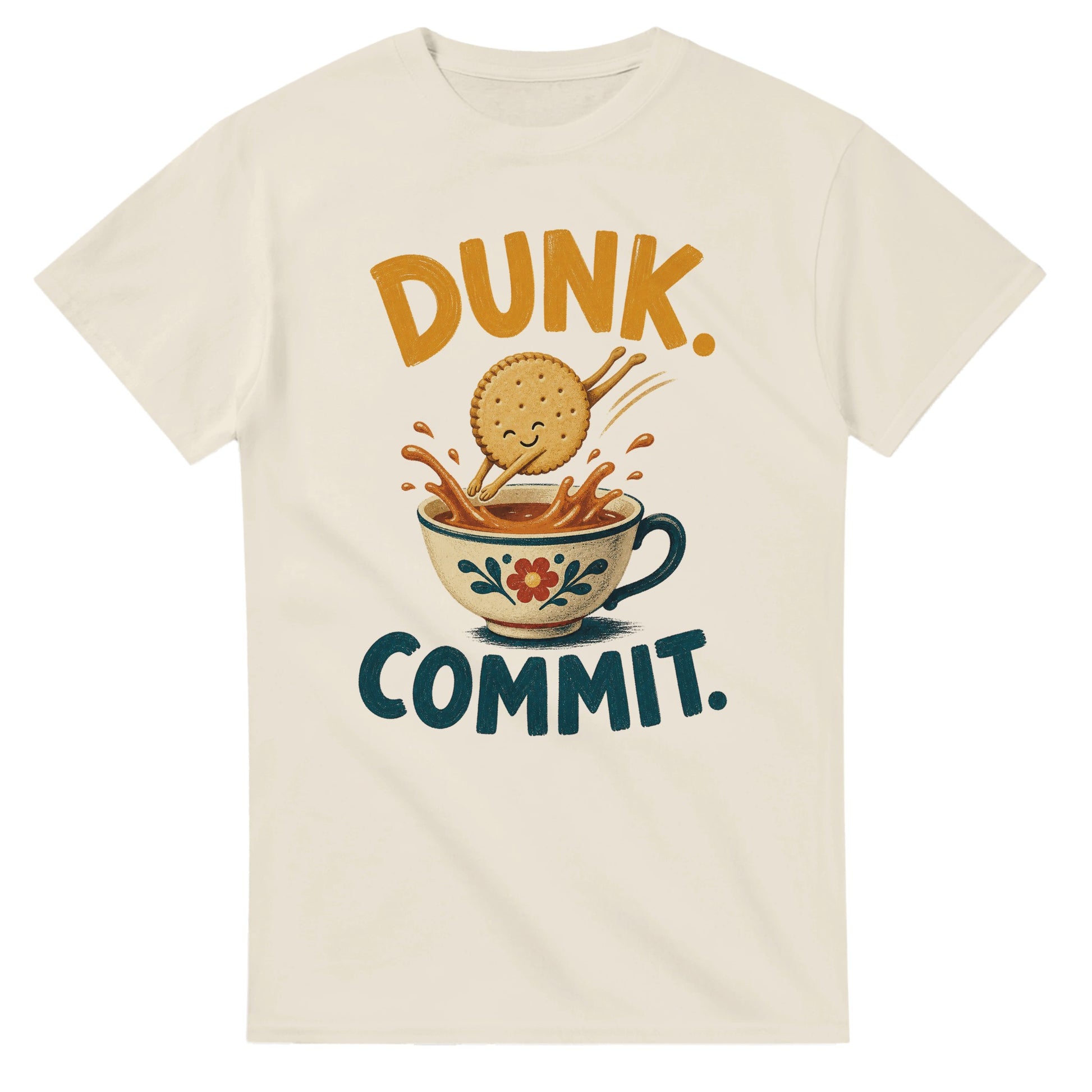 Dunk. Commit. Tea Biscuit Graphic T-shirt — product view 8