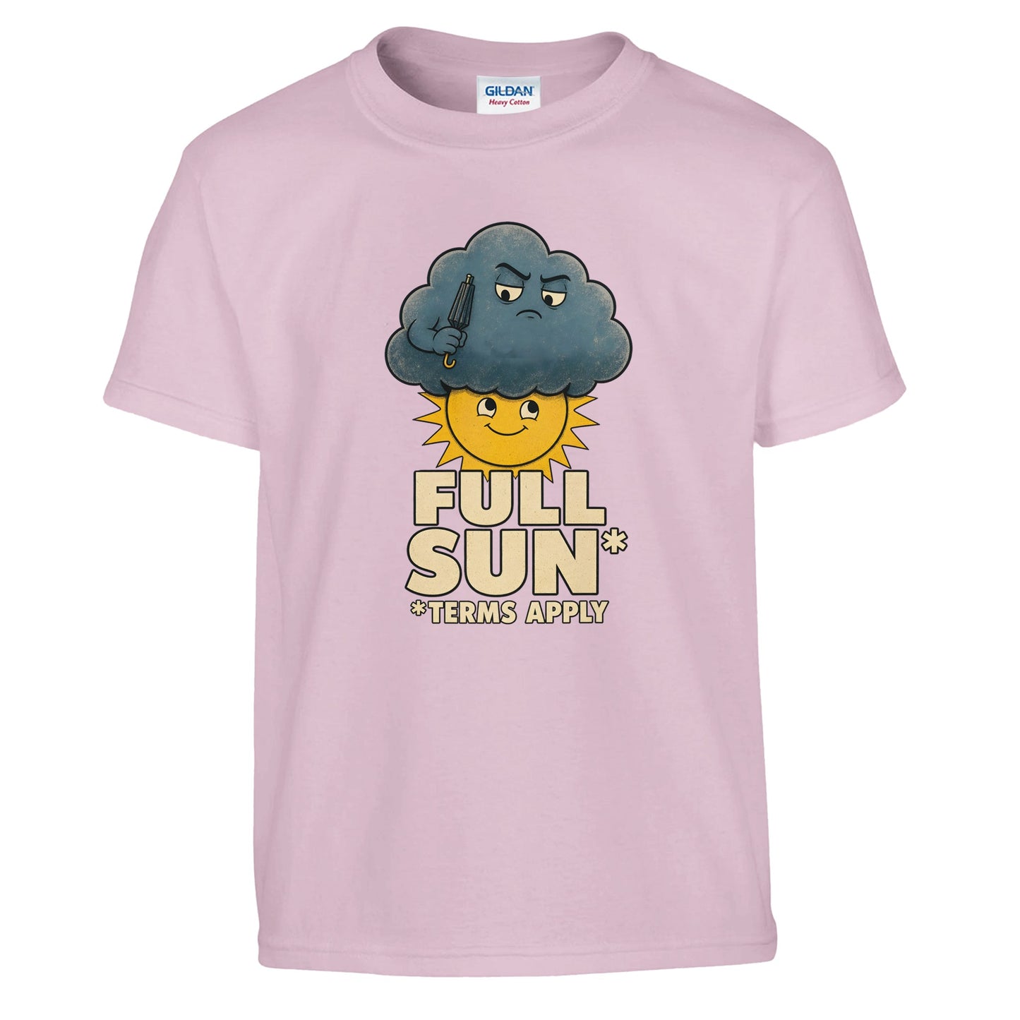 Full Sun, Terms Apply Weather Graphic Kids' T-shirt — product view 9