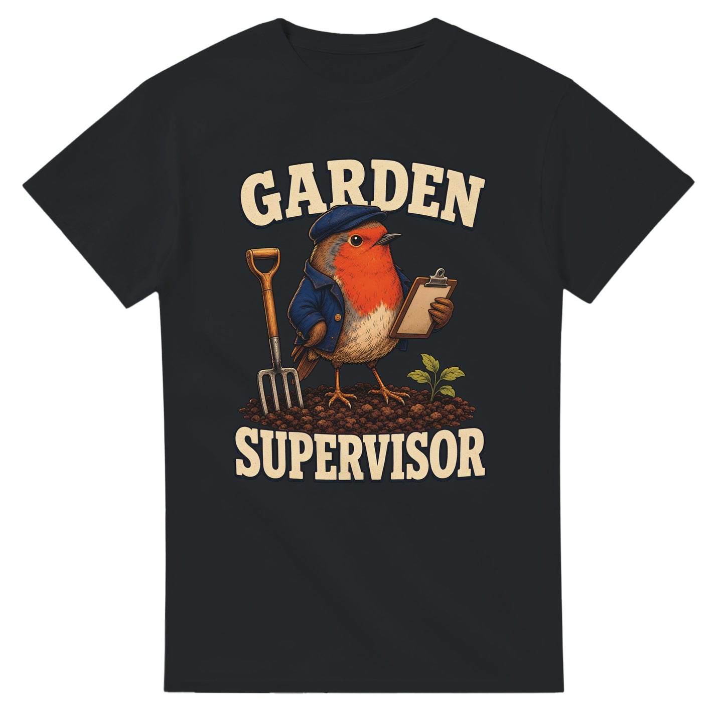 Garden Supervisor Robin T-shirt — product view 10