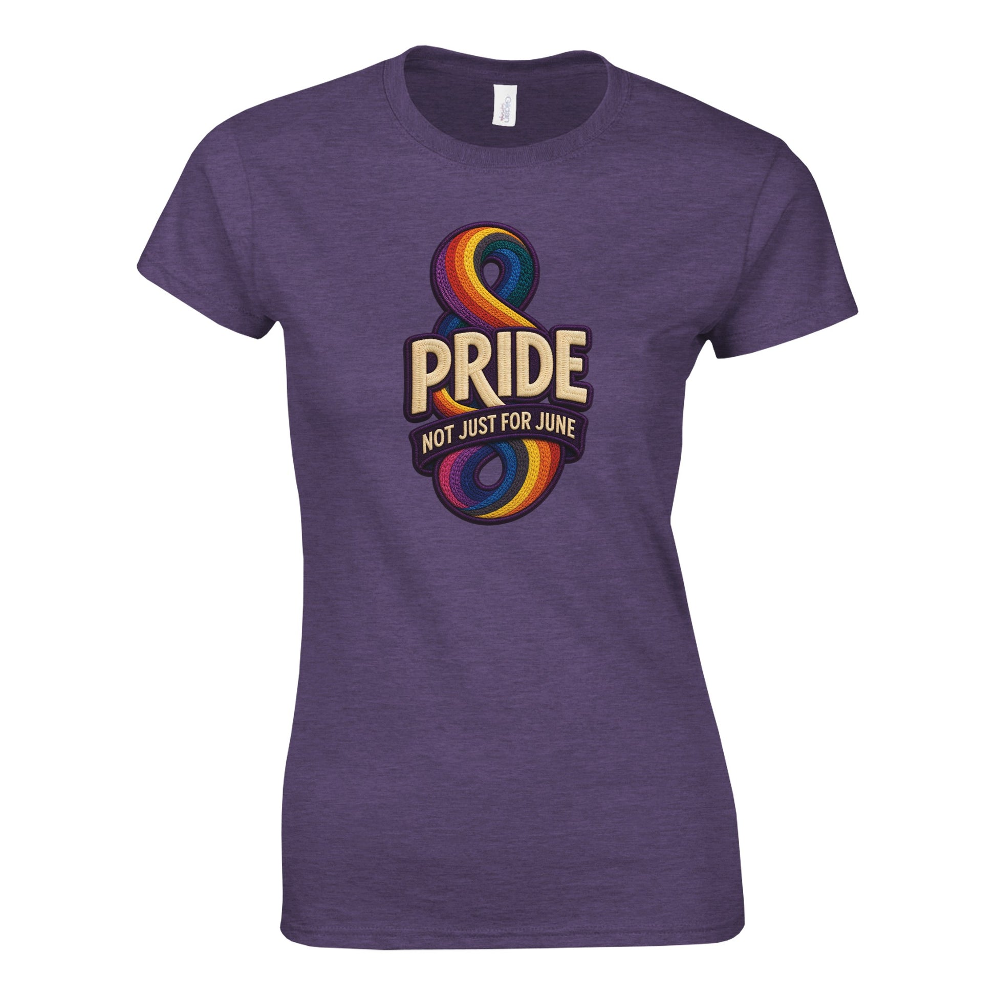Pride: Not Just for June Women's T-shirt — product view 2