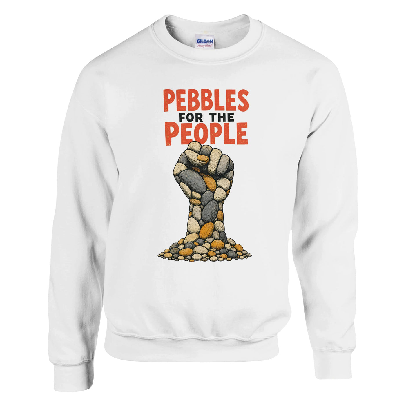 Pebbles for the People Graphic Sweatshirt