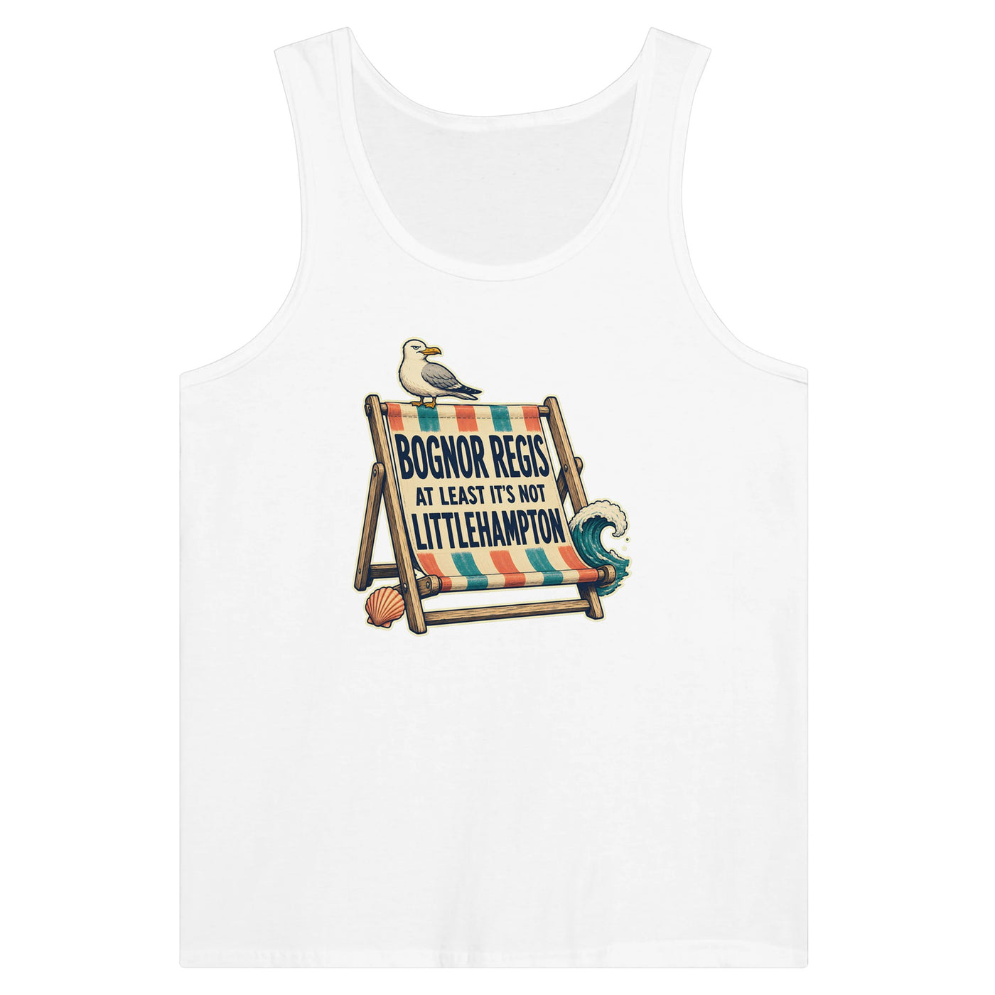 Bognor Regis — At Least It's Not Littlehampton Premium Unisex Tank Top
