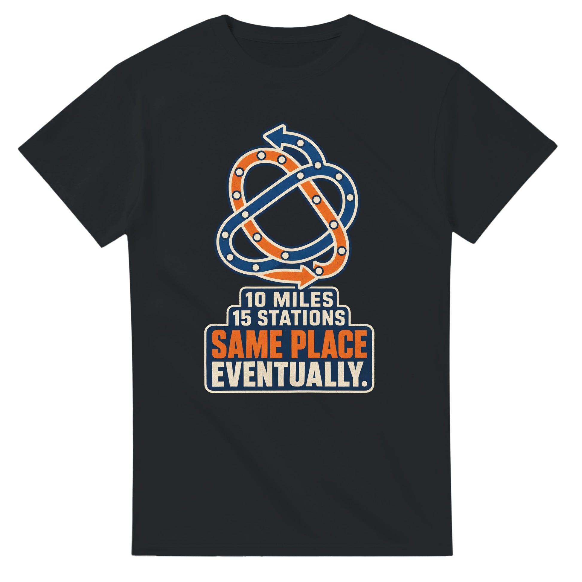 Glasgow Same Place Eventually T-shirt — product view 10