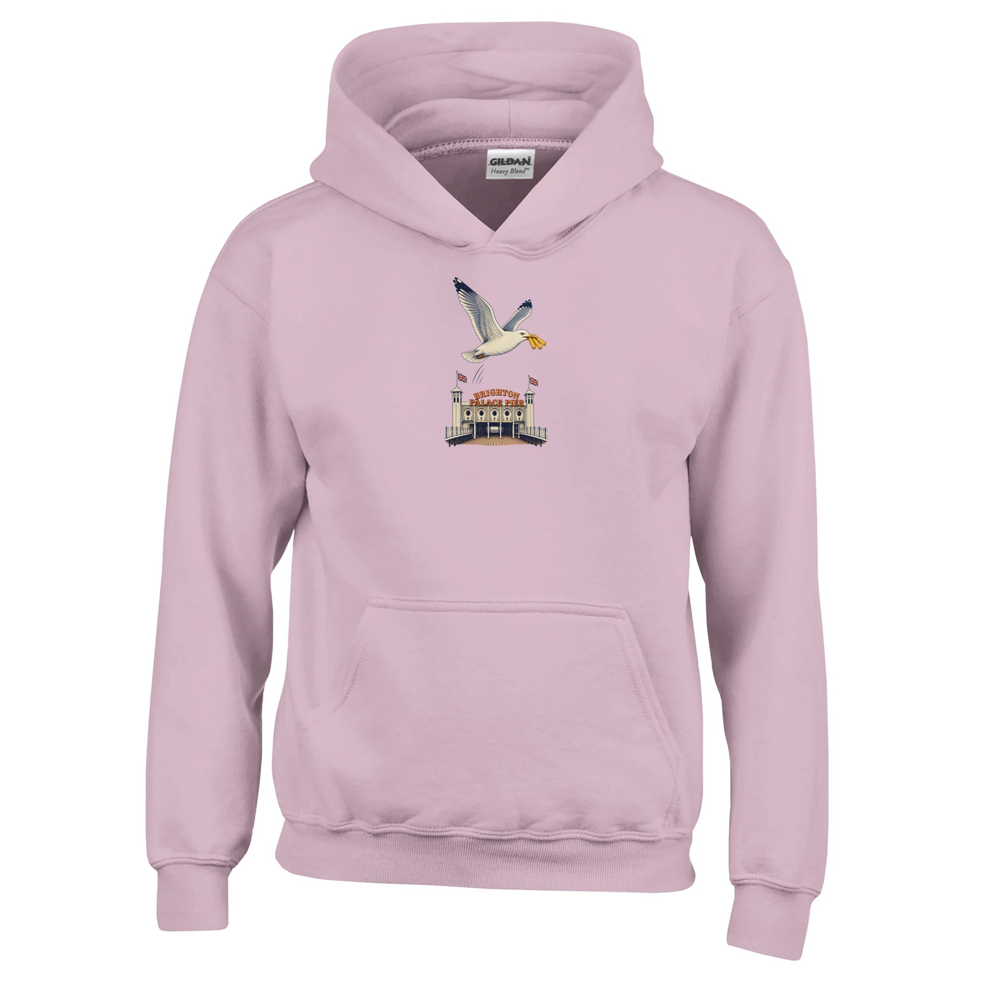 Brighton Palace Pier Chip Heist Kids' Hoodie — product view 5