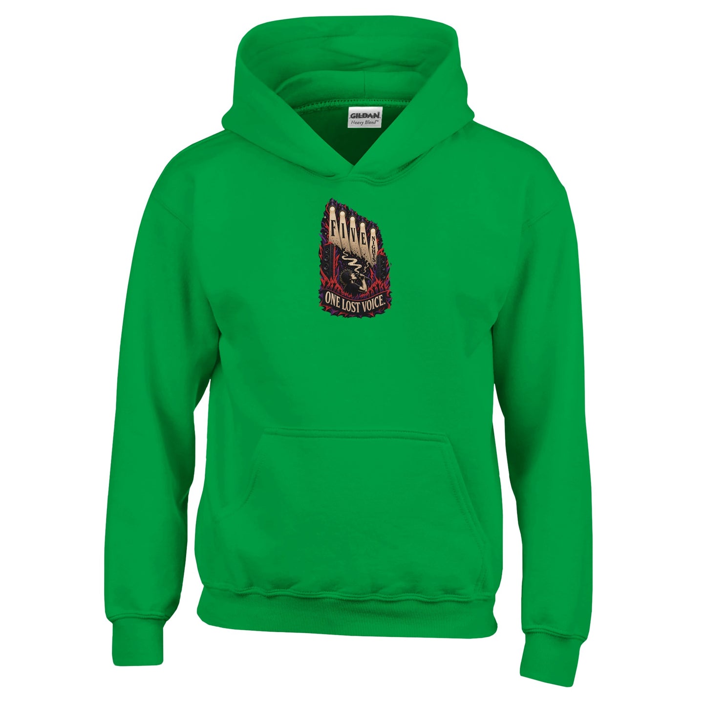 Five Nights, One Lost Voice Kids' Hoodie — product view 8
