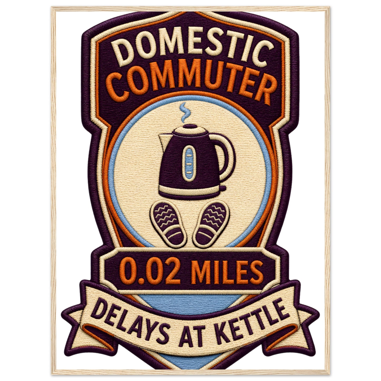 Domestic Commuter Framed Wall Art — product view 5