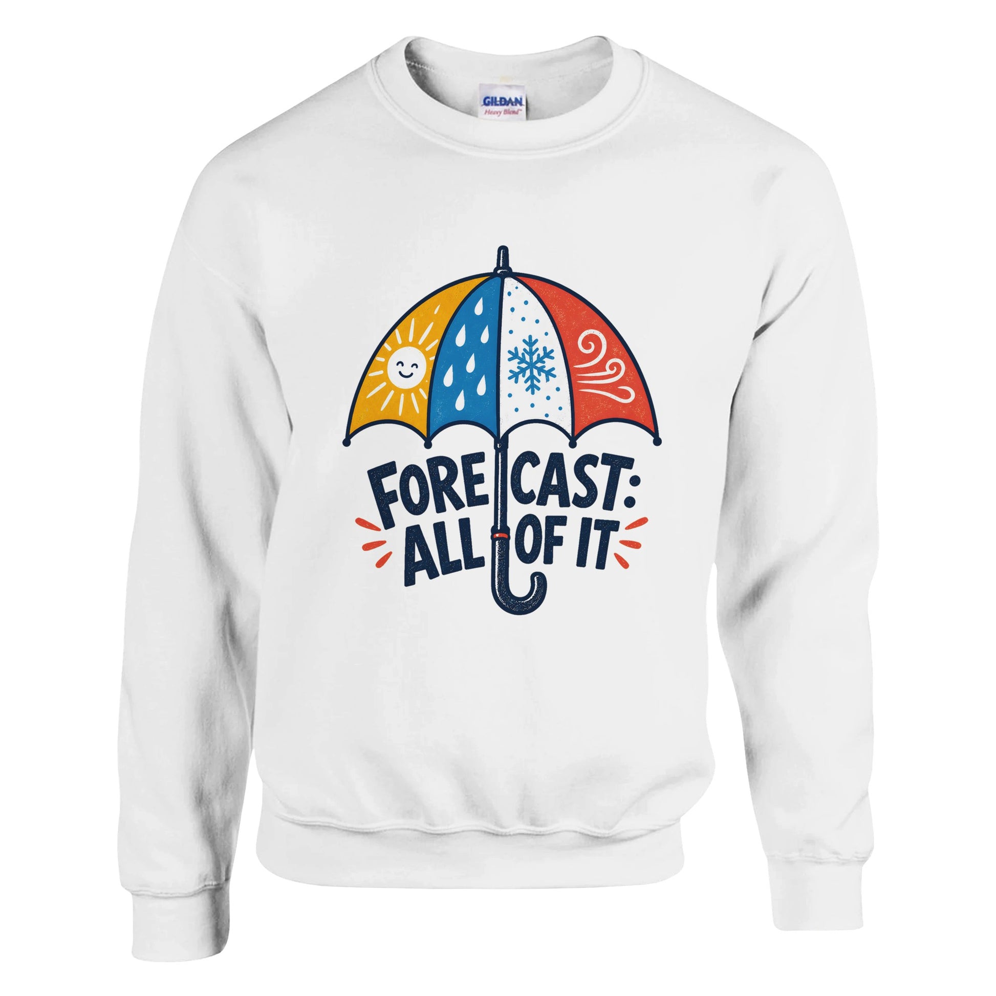 Forecast: All of It British Weather Graphic Sweatshirt — product view 1