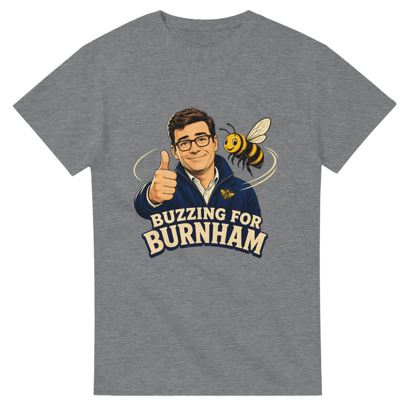 Buzzing for Burnham T-shirt — product view 6