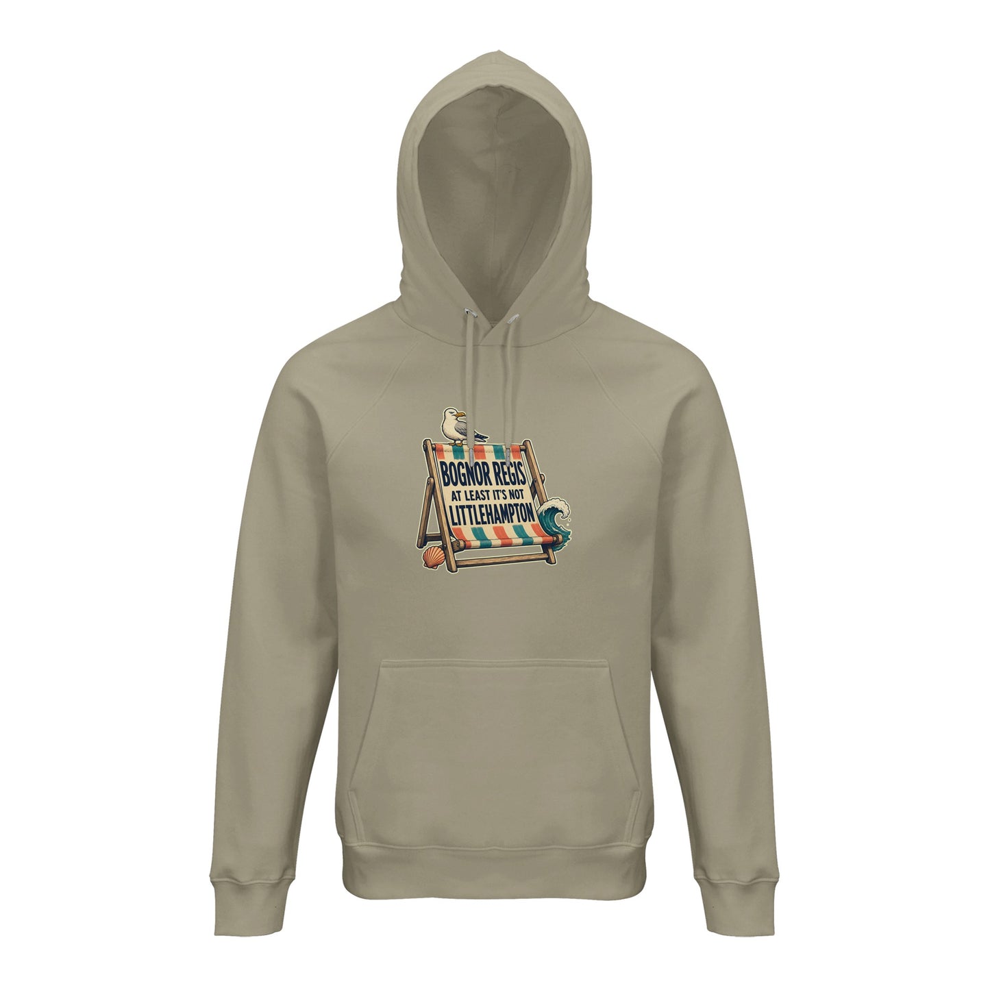 Bognor Regis — At Least It's Not Littlehampton Hoodie — product view 3