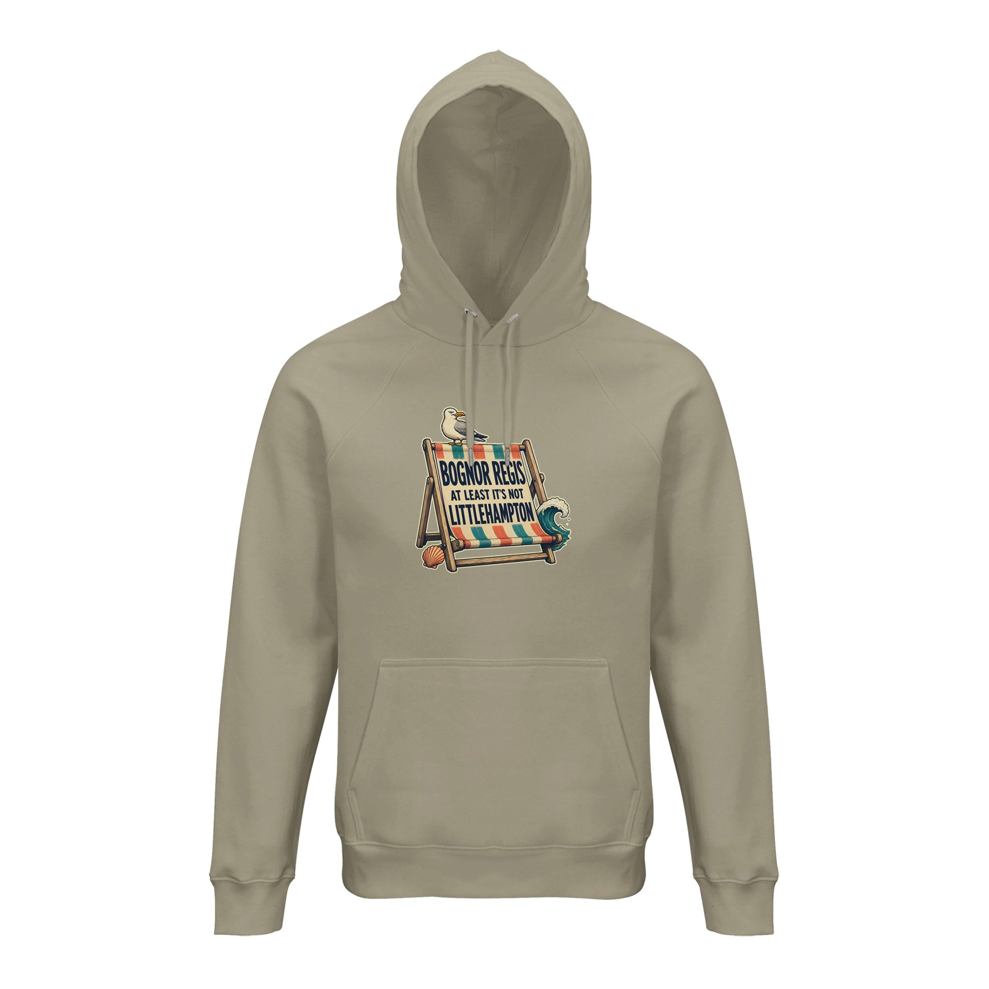 Bognor Regis — At Least It's Not Littlehampton Hoodie — product view 3