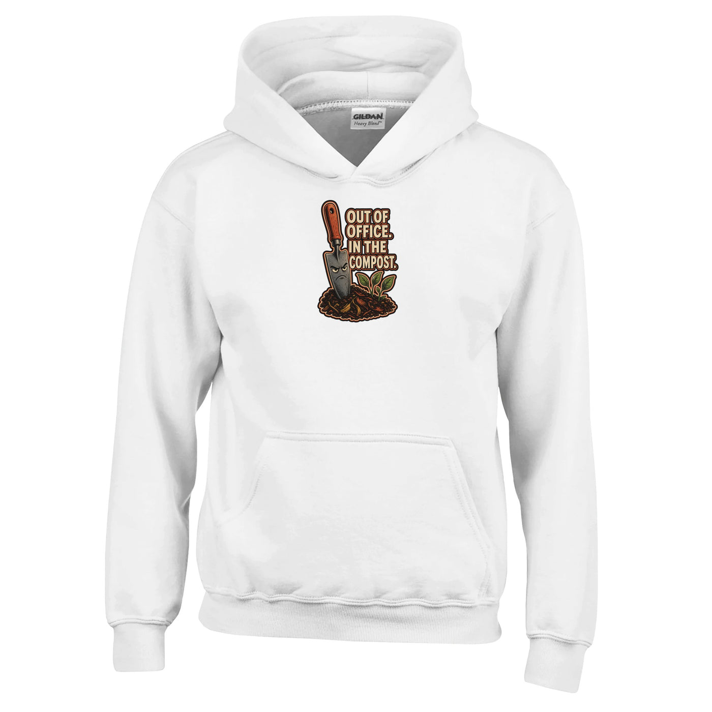 Out of Office, In the Compost Kids' Hoodie