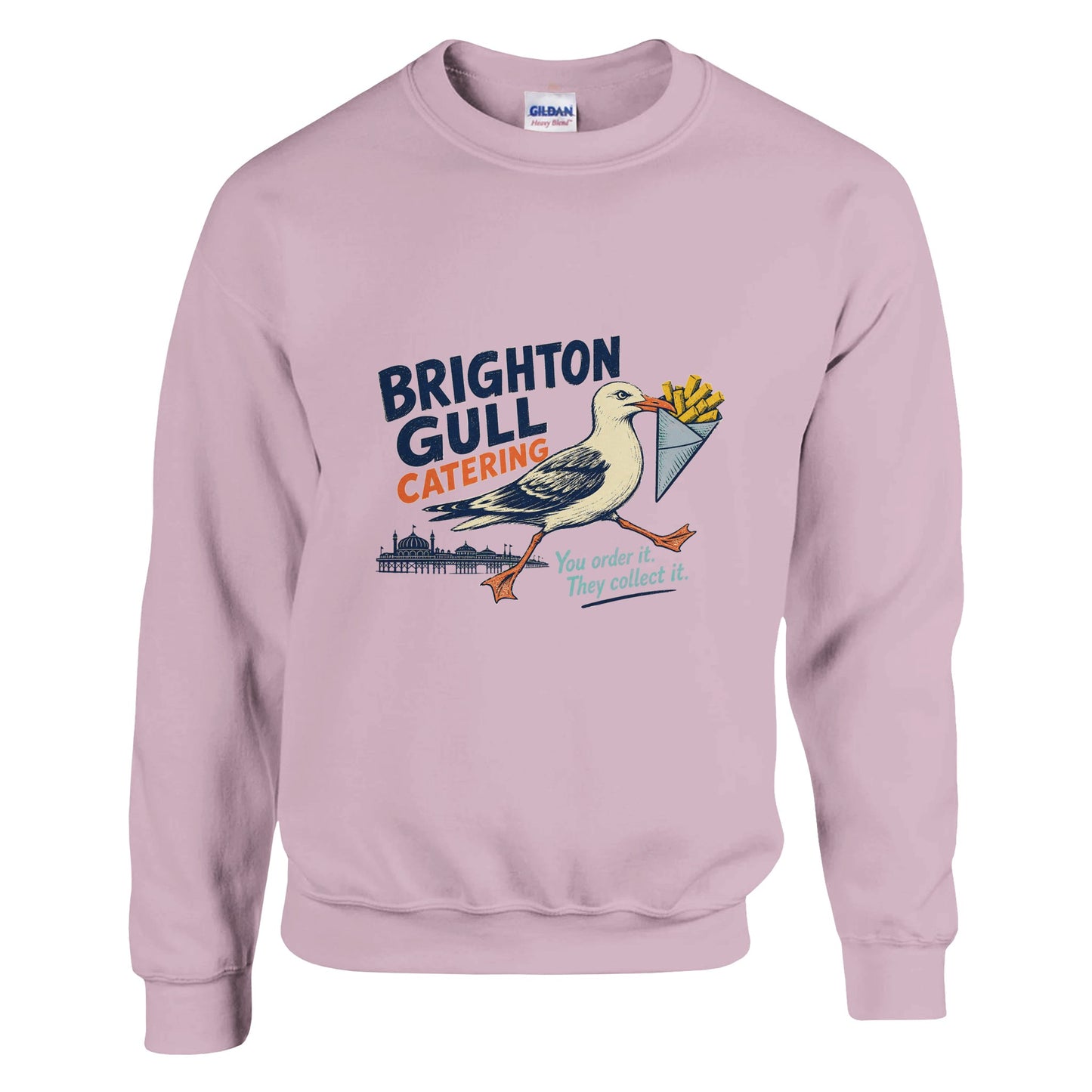 Brighton Gull Catering - You Order It, They Collect It Sweatshirt — product view 5