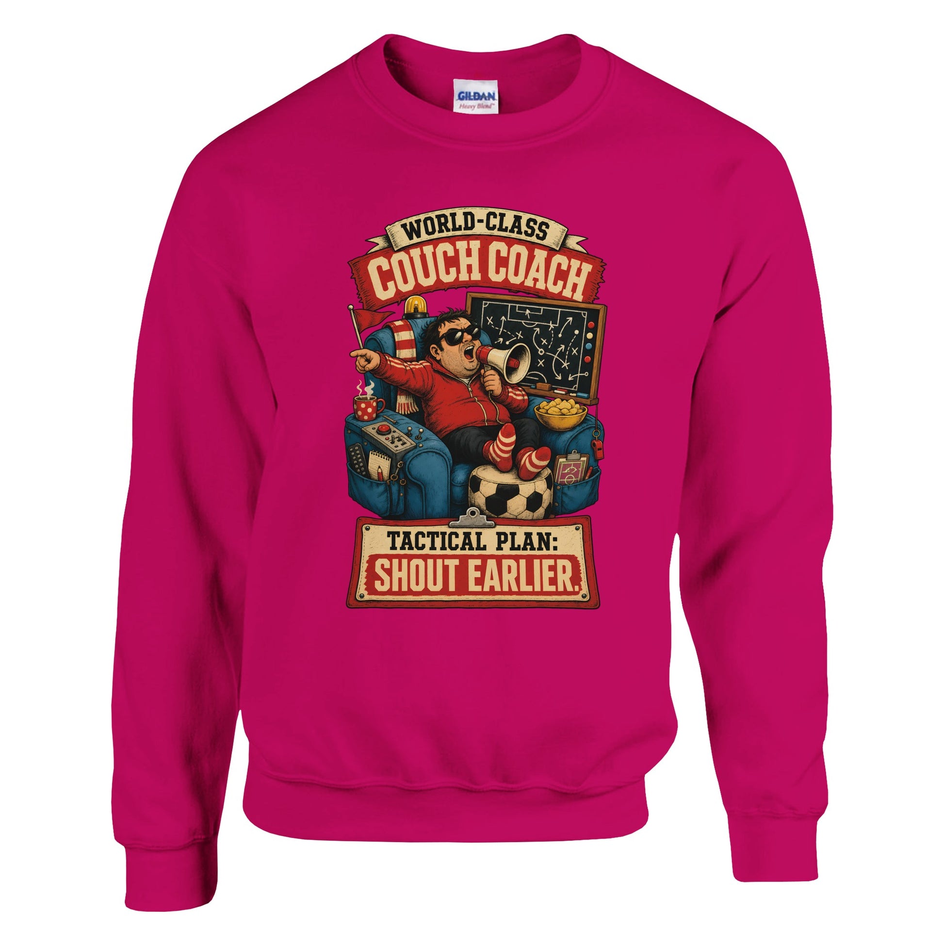 World-Class Couch Coach Sweatshirt — product view 2