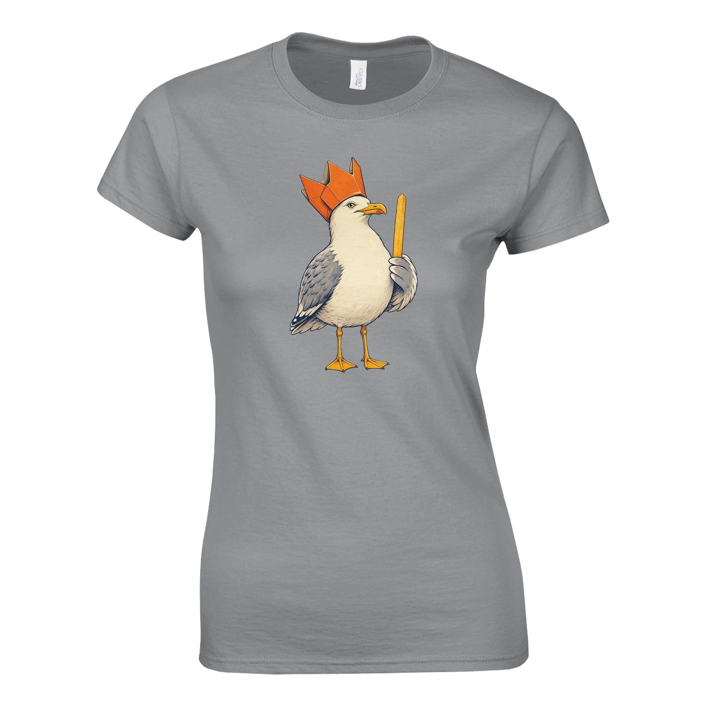 The Chip Crown Gull Women's T-shirt — product view 10