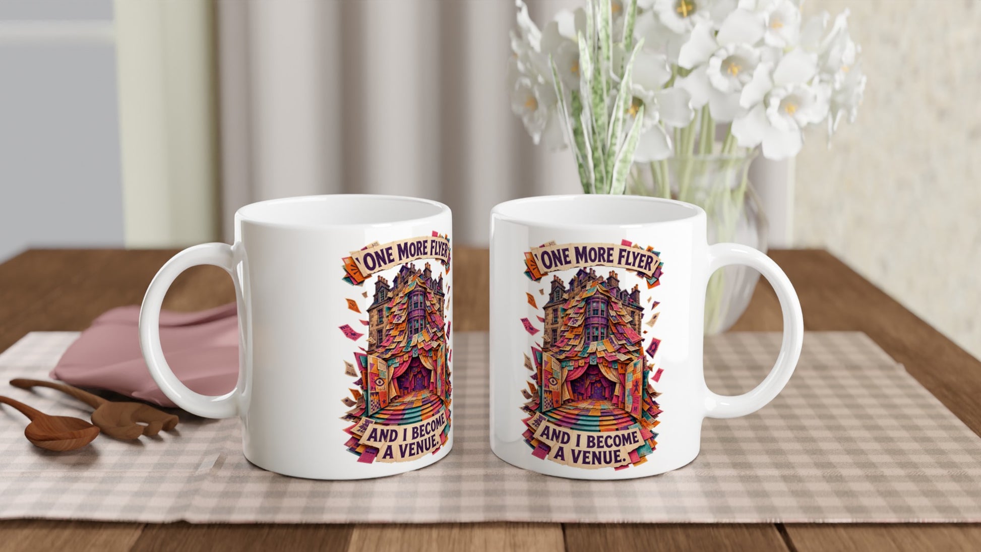 One More Flyer and I Become a Venue Mug — product view 4