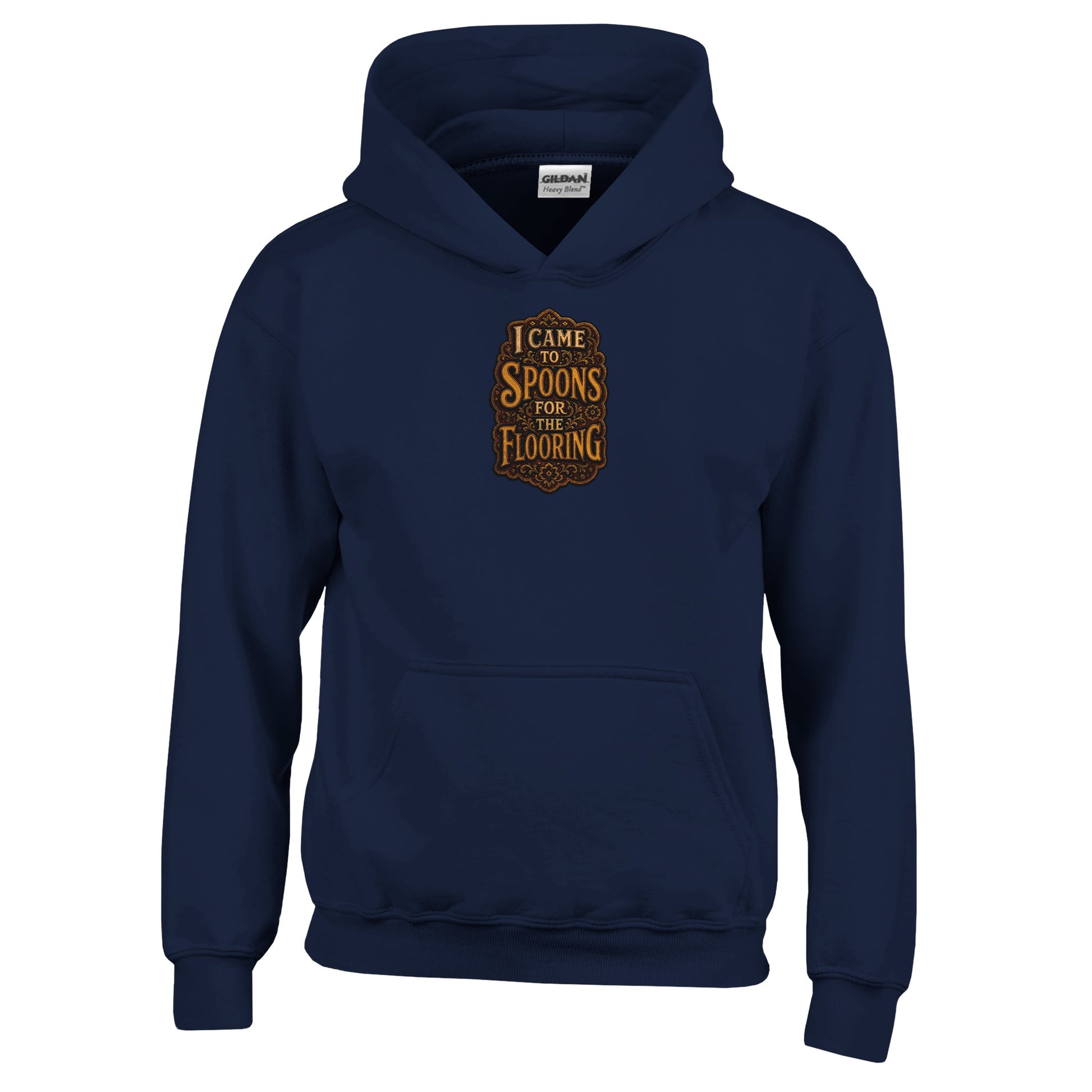 I Came to Spoons for the Flooring Kids' Hoodie — product view 7