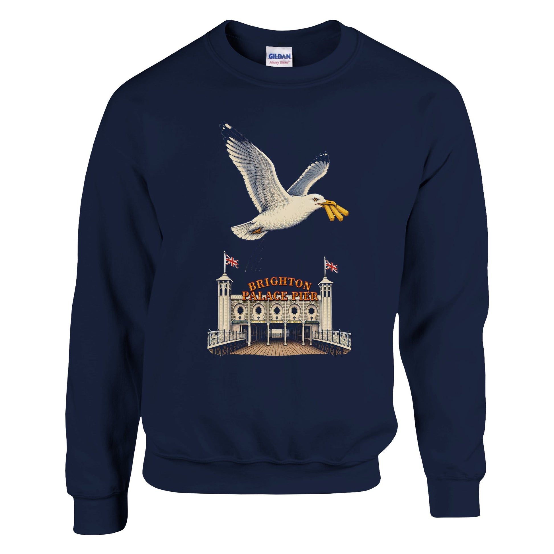 Brighton Palace Pier Chip Heist Sweatshirt — product view 13